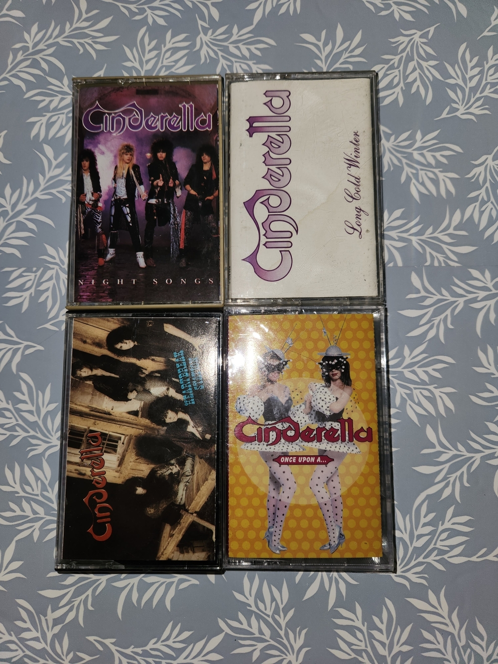 Cinderella Cassette Tape Lot